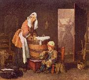 La lavandera Jean Simeon Chardin